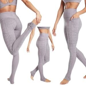 Athleta Exhale Heel Leggings Women XXS Pocket Activewear Athleisure Running Yoga